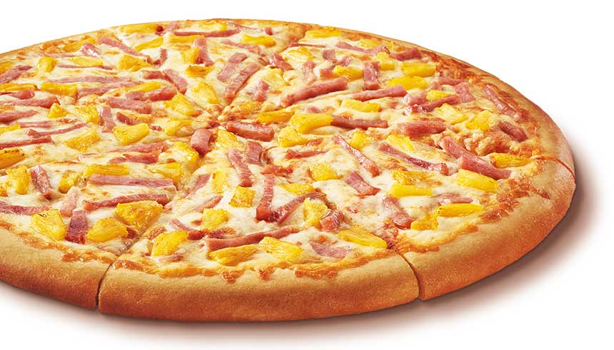 Large Hula Hawaiian Pizza