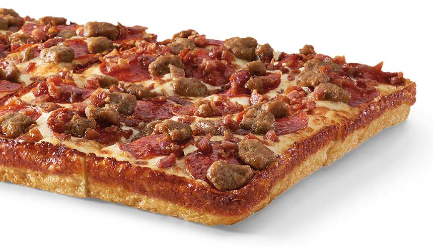 Little caesars deep deals dish